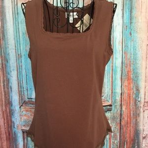 NWT Coldwater Creek Cotton blend tee